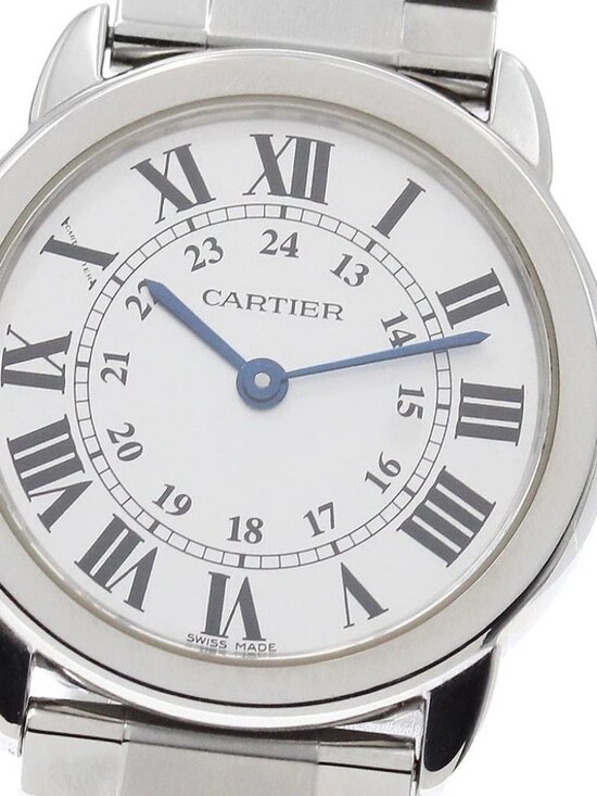 CARTIER Ronde SoloSM W6701004 Silver Dial Quartz Ladies Watch_941244 main image 4